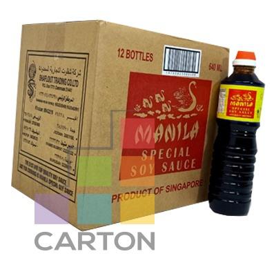 MANILA SOY SAUCE  12*640ML